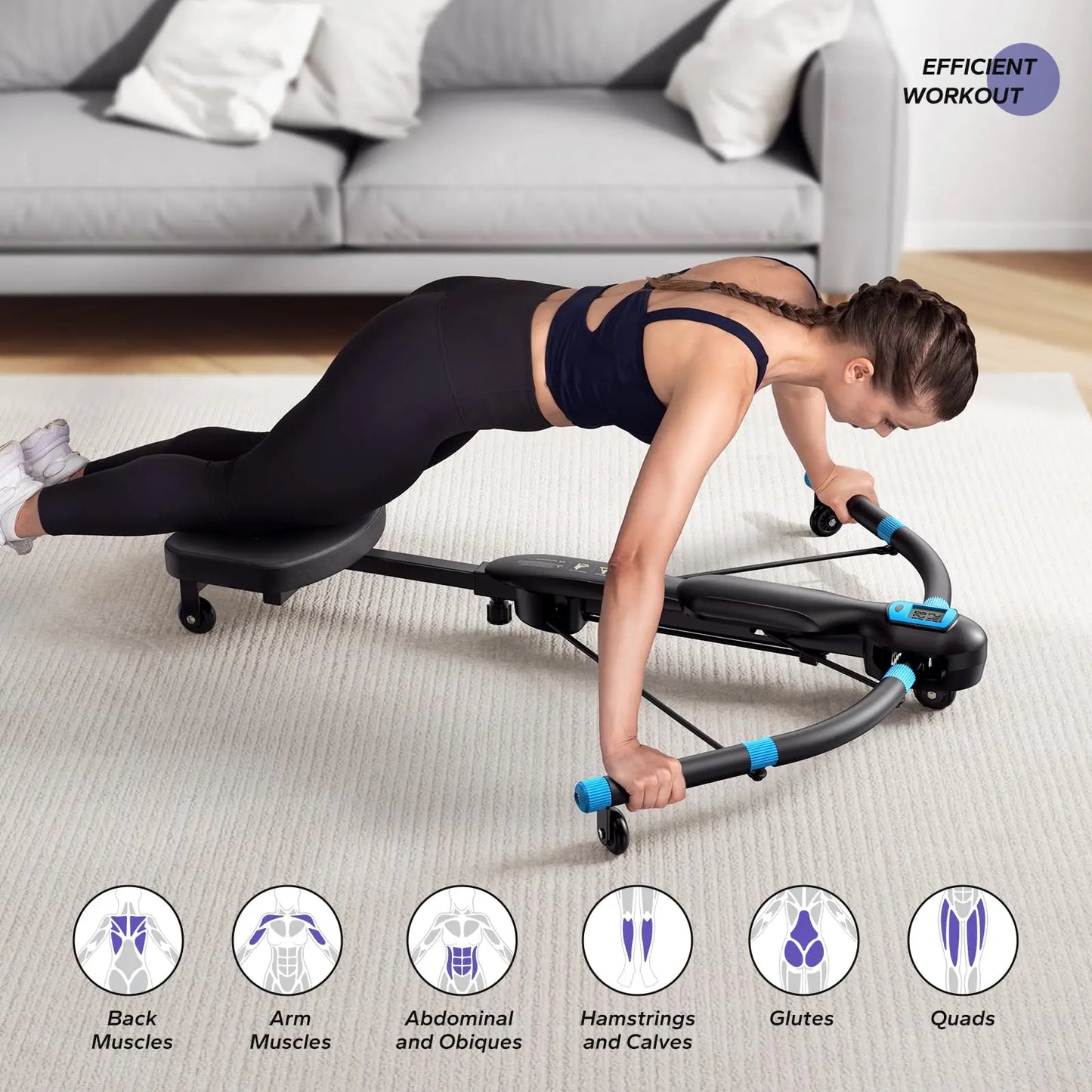 Multifunctional Ab Core Home Gym Fitness Equipment