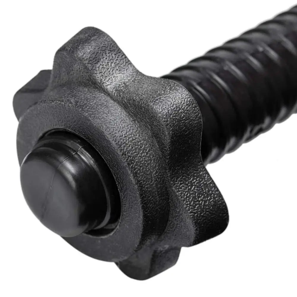 Dumbbell Rod Solid Steel Weight Lifter Bar Connector