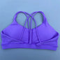 Solid Color Yoga Sport Bra Underwear Top