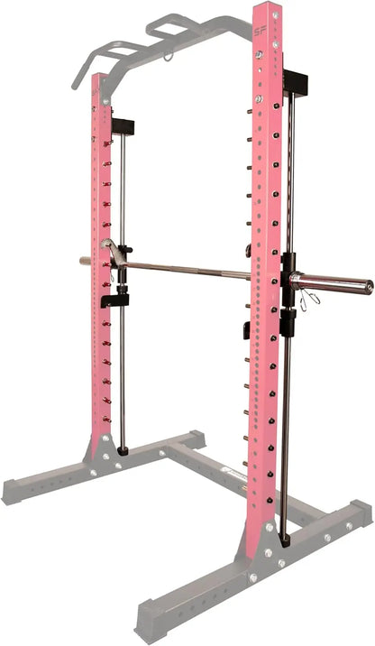 Power Rack Squat Stand J-Hooks  Safety Spotter Arms Cage