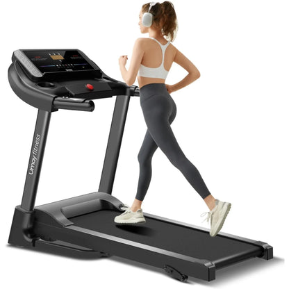 Folding Incline Quiet Brushless Pulse Sensors Treadmill
