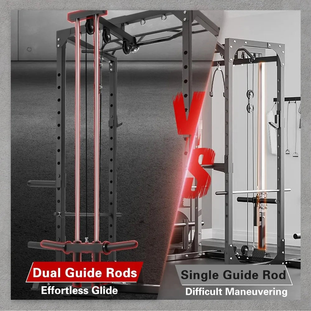 Multi-Function All-in-One Squat Rack Fitness Equipment