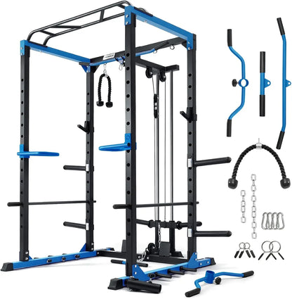 Multi-Function All-in-One Squat Rack Fitness Equipment