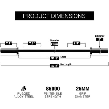 Multi - Functional Olympic Barbell Weightlifting  Bar
