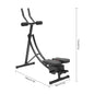 Foldable Abdominal Crunch  Ab Workout Trainer Equipment
