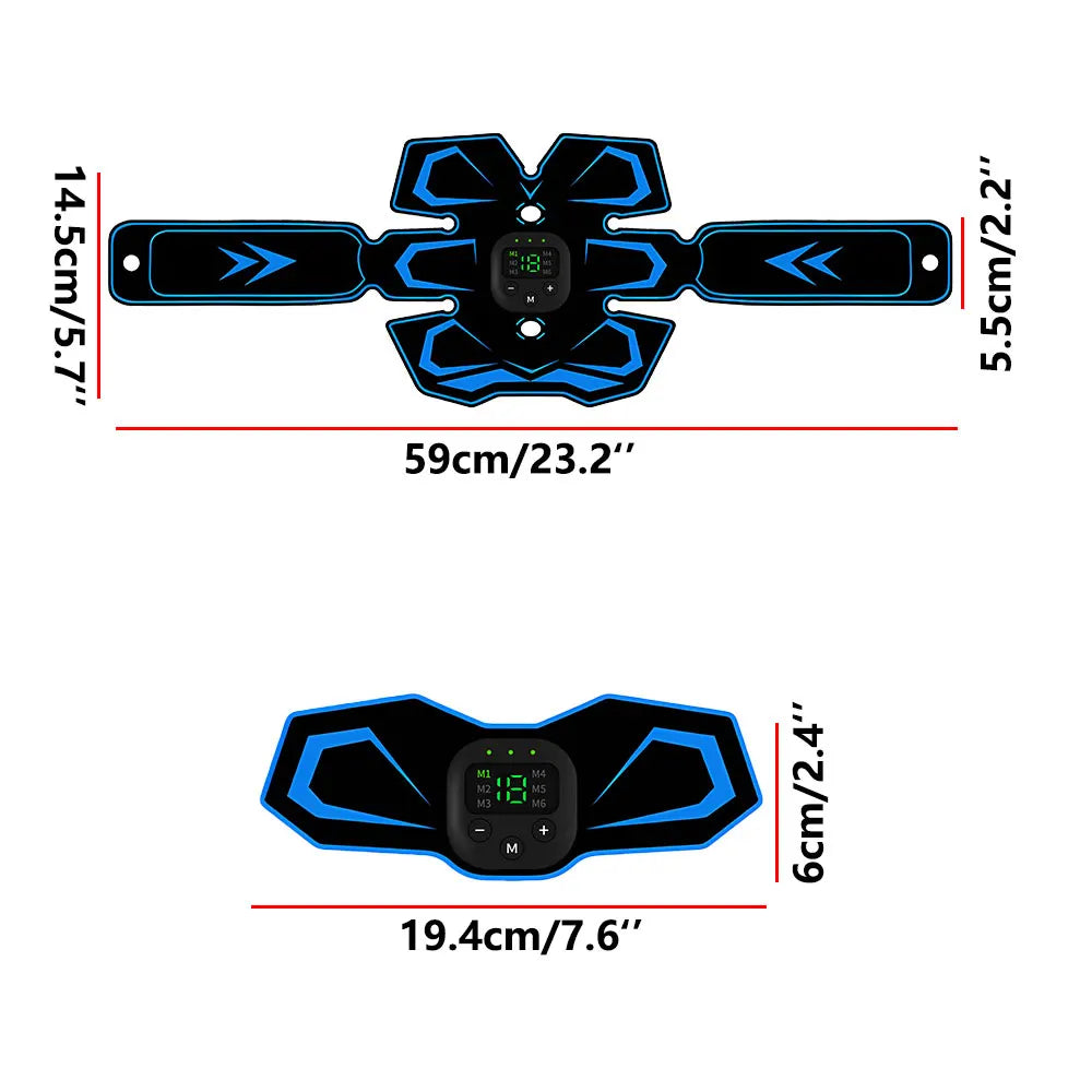 Abdominal Training Device  USB Rechargeable Equipment Belt