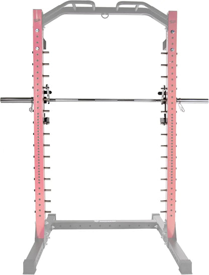 Power Rack Squat Stand J-Hooks  Safety Spotter Arms Cage