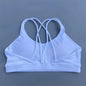 Solid Color Yoga Sport Bra Underwear Top