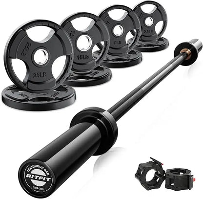 Multi - Functional Olympic Barbell Weightlifting  Bar