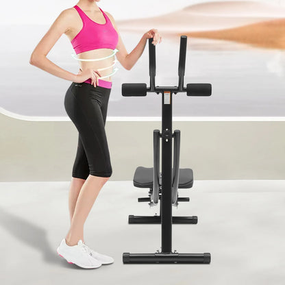 Foldable Abdominal Crunch  Ab Workout Trainer Equipment