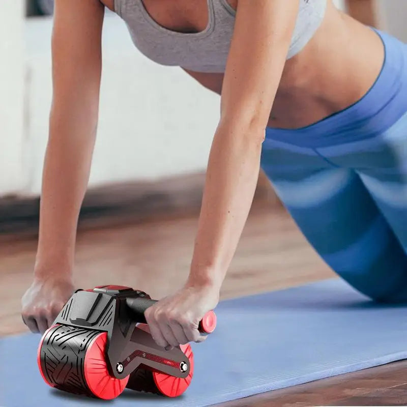 Automatic Rebound Abdominal Roller Wheel Equipment