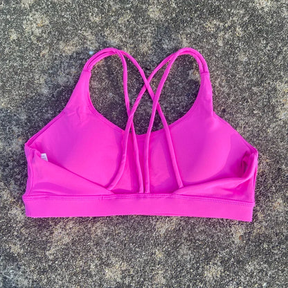 Solid Color Yoga Sport Bra Underwear Top