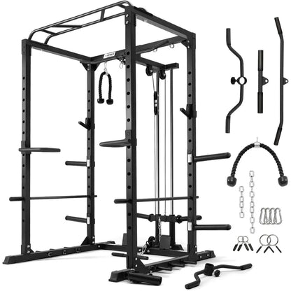 Multi-Function All-in-One Squat Rack Fitness Equipment