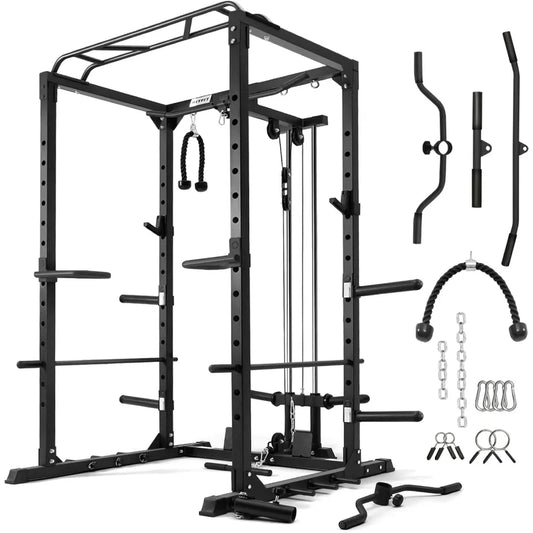 Multi-Function All-in-One Squat Rack Fitness Equipment