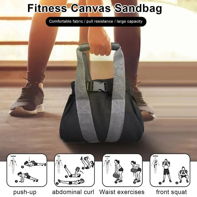 Adjustable Yoga Kettlebell Portable Weightlifting Dumbbell  Sandbag